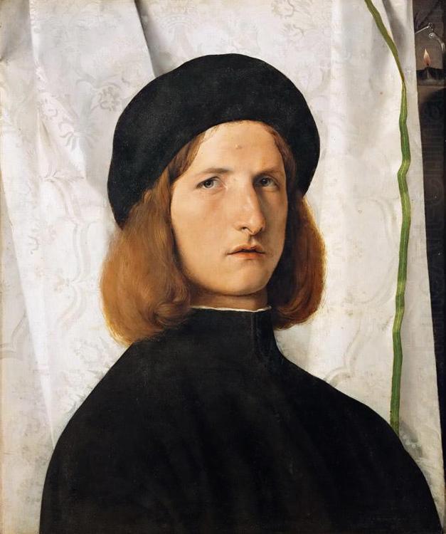 Lorenzo Lotto Portrait of a Young Man (mk08) china oil painting image